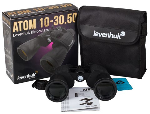 Levenhuk Lornetka Levenhuk Atom 10-30x50 Levenhuk Lornetka Levenhuk Atom 10-30x50