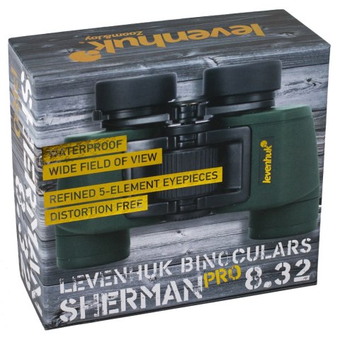 Levenhuk Lornetka Levenhuk Sherman PRO 8x32 Levenhuk Lornetka Levenhuk Sherman PRO 8x32