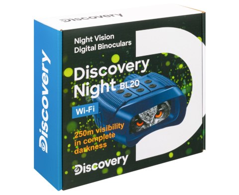 Discovery Cyfrowa lornetka noktowizyjna Levenhuk Discovery Night BL20 ze statywem