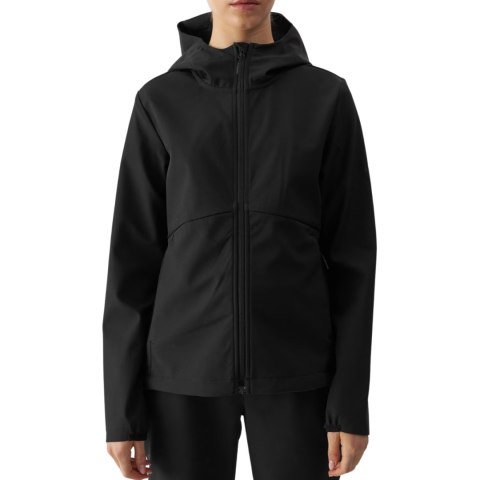 Kurtka damska softshell 4F F285 głęboka czerń 4FWAW24TSOFF285 20S