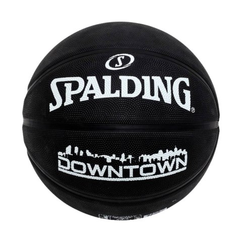 Piłka do koszykówki Spalding Downtown czarna 84634Z Piłka do koszykówki Spalding Downtown czarna 84634Z