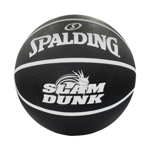 Piłka do koszykówki Spalding Slam Dunk czarna 84860Z Piłka do koszykówki Spalding Slam Dunk czarna 84860Z