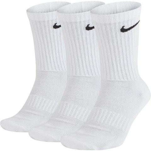Skarpety Nike Everyday Cushioned Crew 3 pary białe SX7664 100 Skarpety Nike Everyday Cushioned Crew 3 pary białe SX7664 100