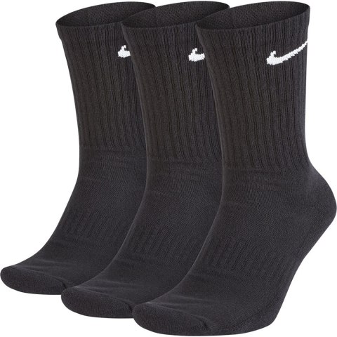 Skarpety Nike Everyday Cushioned Crew 3 pary czarne SX7664 010 Skarpety Nike Everyday Cushioned Crew 3 pary czarne SX7664 010