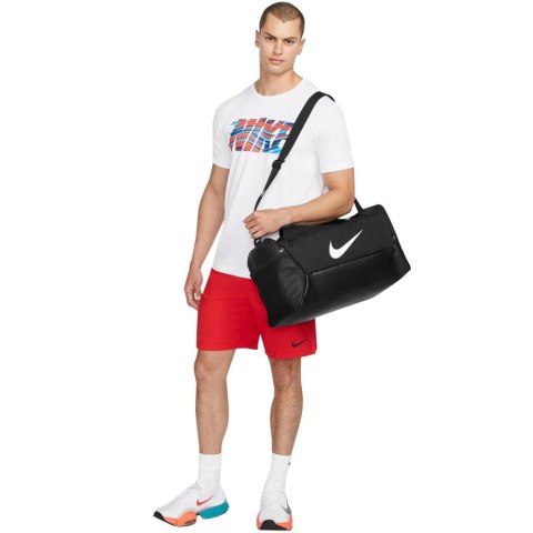 Torba Nike Brasilia Duffel 41 l czarna DM3976 010 Torba Nike Brasilia Duffel 41 l czarna DM3976 010