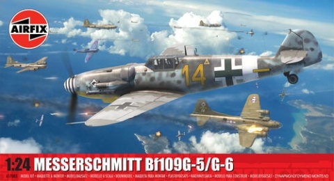 Airfix 17003 Messerschmitt Bf 109G-5/6 - 1/24