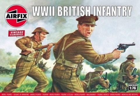 Airfix 00763V WWII British Infantry - 1/76