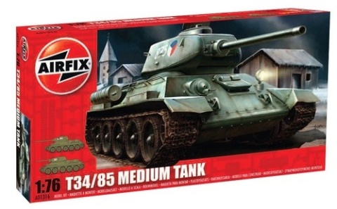 Airfix 01316V T34/85 Tank - 1/76