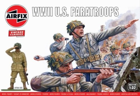 Airfix 02711V WWII U.S. Paratroops 1:32