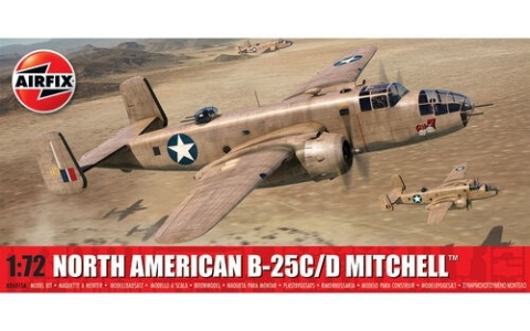 Airfix 06015A North American B-25C/D Mitchell - 1/72