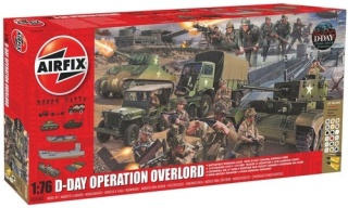 Airfix 50162A Gift Set - D-Day 75th Anniversary Operation Overlord - 1/76