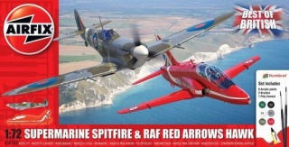 Airfix 50187 Gift Set - Best of British Spitfire and Hawk - 1/72