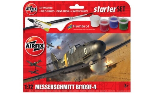 Airfix 55014 Starter Set - Messerschmitt Bf109F-4 - 1/72