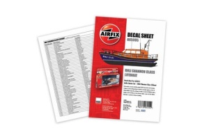 Airfix 65005 RNLI Shannon Class Lifeboat (A55015) - Decal Sheet