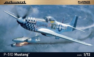 Eduard 70173 P-51D Mustang ProfiPack Edition 1:72