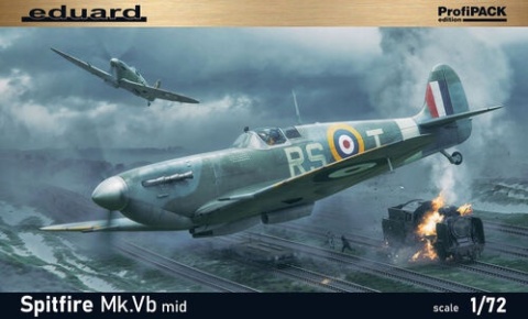 Eduard 70206 Supermarine Spitfire Mk.Vb Mid ProfiPack Edition 1:72
