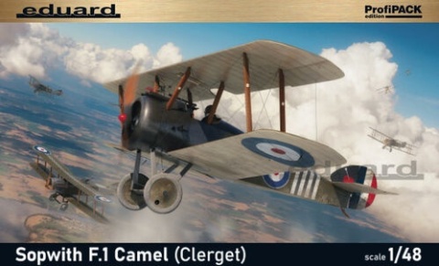 Eduard 82172 Sopwith F.1 Camel Clerget ProfiPack