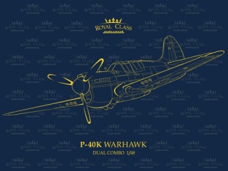 Eduard R0024 Curtiss P-40 K Warhawk Dual Combo 1:48
