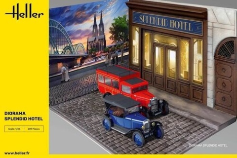Heller 50330 Starter Kit - Diorama Splendid Hotel 1/24