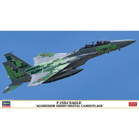 Hasegawa 02524 F-15DJ Eagle 'Aggressor Green Digital Camouflage'