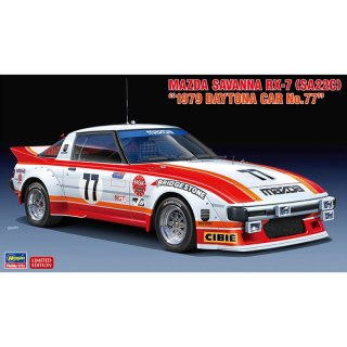 Hasegawa 20587 Mazda Savanna RX-7 (SA22C) "1977 Daytona Car No.77"