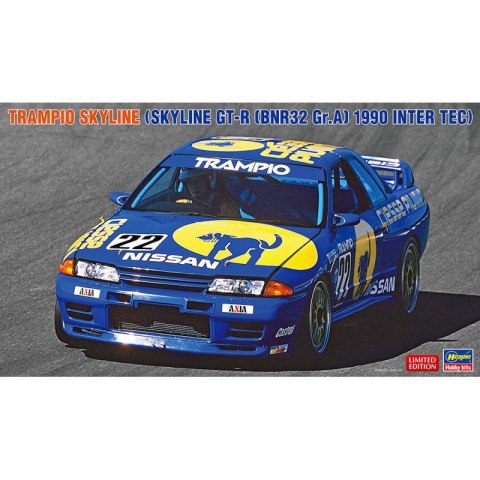 Hasegawa 20791 Trampio Skyline (Skyline GT-R (BNR32 Gr. A) 1990 Inter Tec)