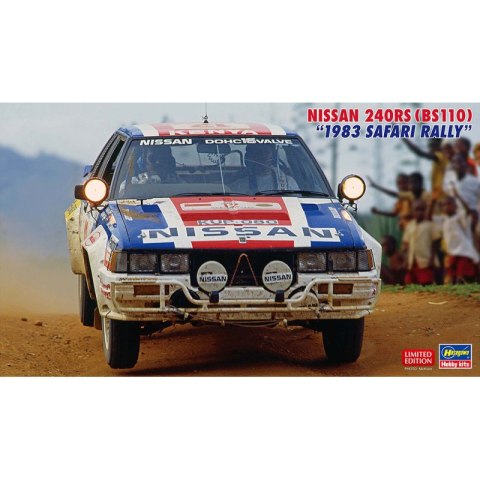 Hasegawa 20792 Nissan 240RS (BS110) "1983 Safari Rally"