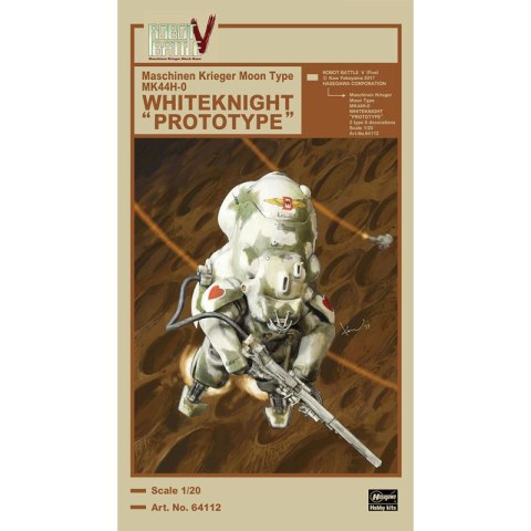 Hasegawa 64112 Moon Type MK44H-0 Whiteknight