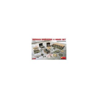 Mini Art 35258 German Grenades & Mine Set
