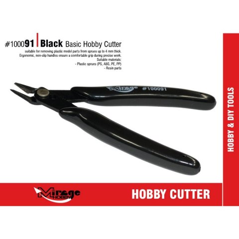 Mirage 100091 Basic Hobby Cutter (Black)