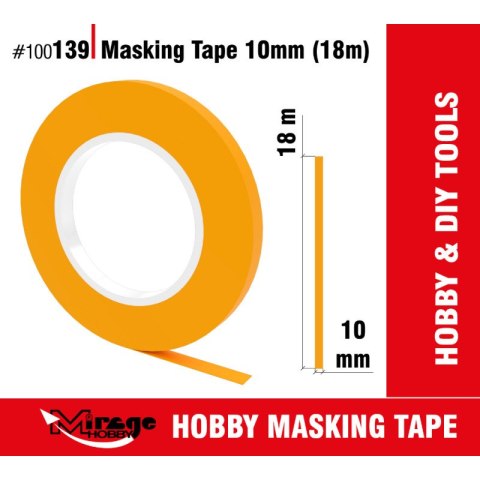 Mirage 100139 Masking Tape 10 mm (18 m)