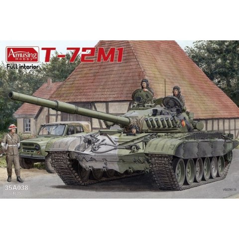 Amusing 35A038 T-72M1 with Full Interior 1/35