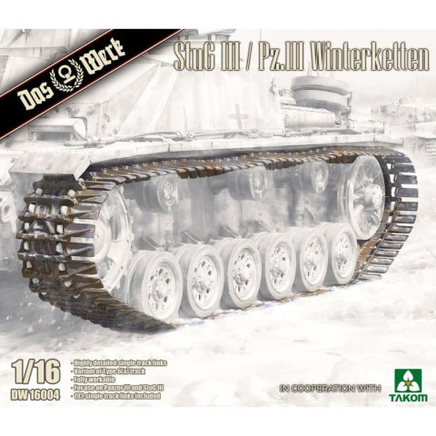 Das Werk DW16004 StuG III / Pz. III Winterketten