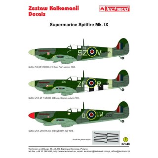 Techmod 32048 Spitfire Mk IX