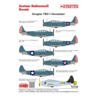 Techmod 72132 TBD-1 Devastator