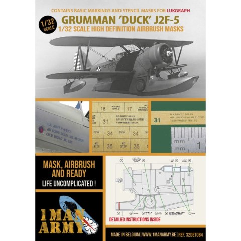 1 Man Army 32DET064 Grumman 'Duck' J2F-5 (Lukgraph)