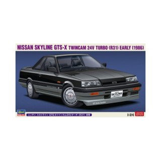 Hasegawa 20428 Nissan Skyline GTS-X Twincam 24V Turbo (R31) Early (1986)
