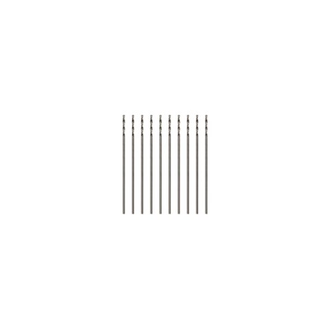 Modelcraft PDR1910-04 Precision HSS Drill Bits 0,4 mm (Pack of 10)