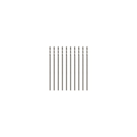 Modelcraft PDR1910-05 Precision HSS Drill Bits 0,5 mm (Pack of 10)