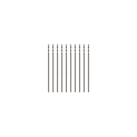 Modelcraft PDR1910-06 Precision HSS Drill Bits 0,6 mm (Pack of 10)