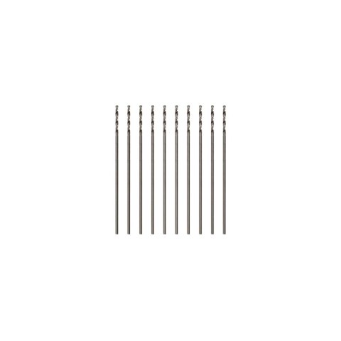 Modelcraft PDR1910-08 Precision HSS Drill Bits 0,8 mm (Pack of 10)
