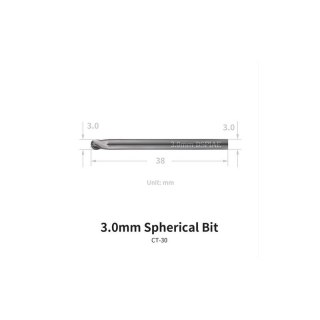 DSPIAE CT-30 Chamfering Tool Spherical Bit 3,0 mm