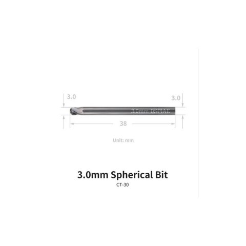 DSPIAE CT-30 Chamfering Tool Spherical Bit 3,0 mm