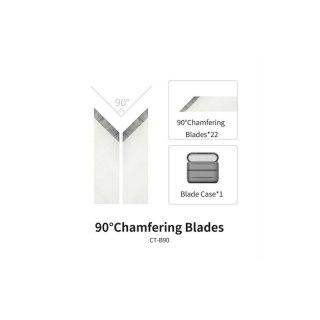 DSPIAE CT-B90 Chamfering Tool Blades 90° (54635)