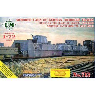 UMMT 713 Armored Cars of German Armored Trains
