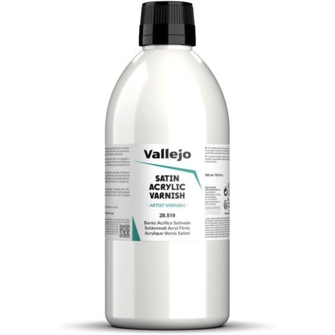 Vallejo 28519 Satin Varnish (500 ml)