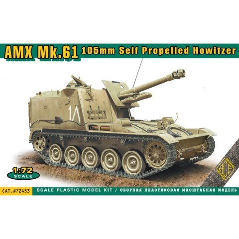 Ace 72453 AMX MK61 105mm Self Propelled Howitzer