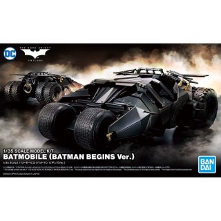 Bandai 62184 SCALE MODEL KIT 1/35 BATMOBILE (BATMAN BEGINS Ver) GUN62184 ID [ ]
