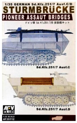 AFV Club AF35112 Acc. For Sdkfz 251/7