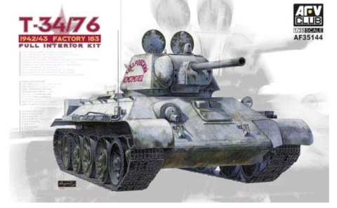 AFV Club AF35144 T-34/76 1942/43 Factory 183 Full Interior Kit